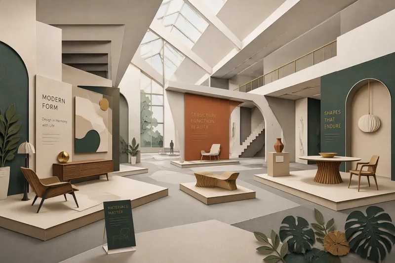 Moderni taide- ja designmuseon näyttelytila