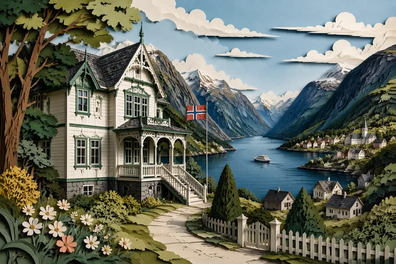 Edvard Griegin kotimuseo Troldhaugenin alueella
