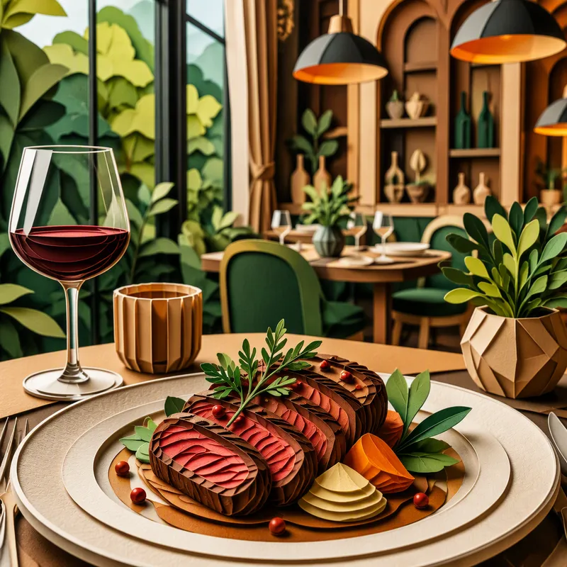 Tyylikäs ja moderni kasvisravintola Berliinissä Tyylikäs ja moderni kasvisravintola Berliinissä