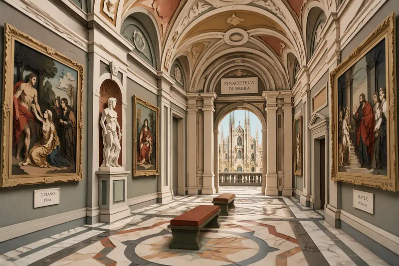 Historiallinen taidegalleria Milanossa