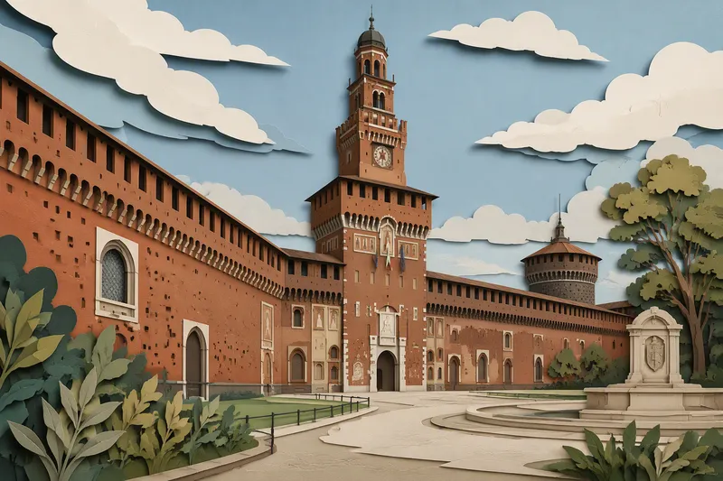 Sforzesco-linna Milanossa Sforzesco-linna Milanossa